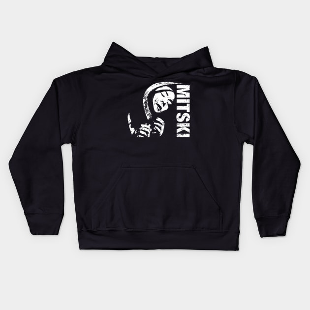 Mitski Kids Hoodie by The Lisa Arts